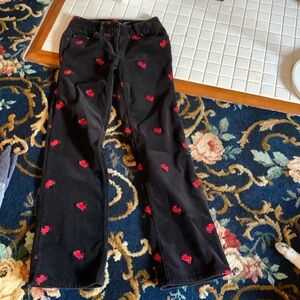 Castaway women’s black lobster bootcut cords. Worn 2x.‎ Retail 175